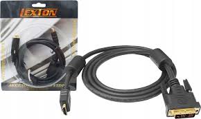 kabel HDMI DVI z.19PIN+filtr 1,5m