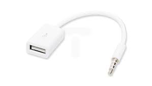 adapter USB gn.-jack 3,5 4polowy 15cm